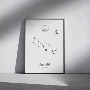 Tähtkuju poster - trüki ise